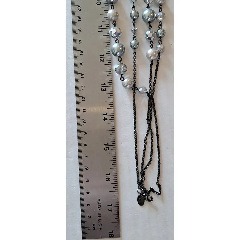 Gorgeous Lia Sophia Multistrand Beaded Necklace - Unique